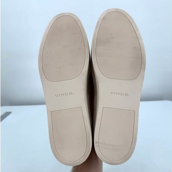 NEW Vince Women's Warren Camel Tan Platform Slip-On Sneakers Size 10 - Picture 8 of 10